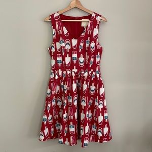 ModCloth Popsicle Print Dress with Pockets